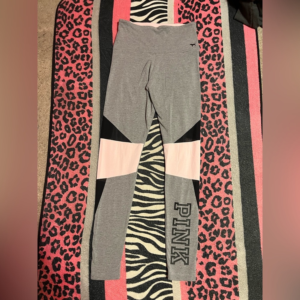 PINK Victoria's Secret foldover yoga pants leggings